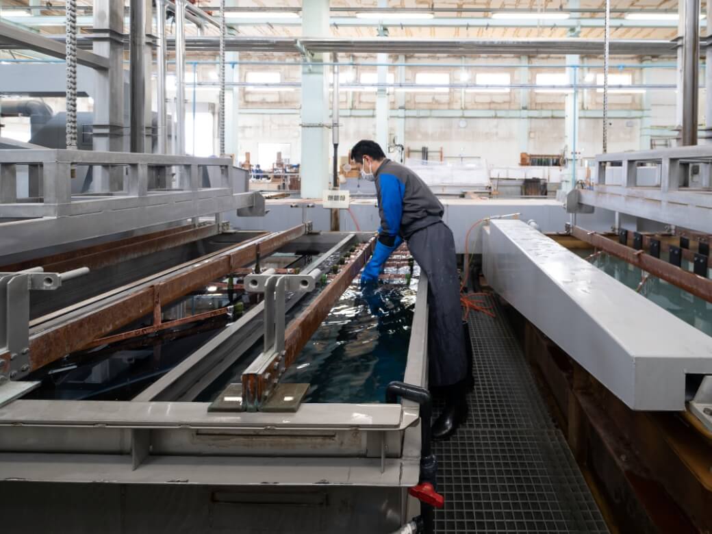 アルマイト加工全般にワンストップで対応